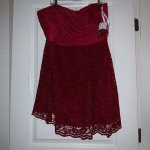 Strapless “Party Ready” Mini Dress